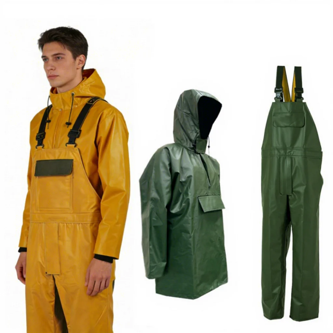 Ensemble Imperméable Spécial Pêche – Restez au Sec Même Sous Forte Pluie 🎣🌧️