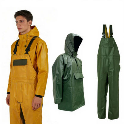 Ensemble Imperméable Spécial Pêche – Restez au Sec Même Sous Forte Pluie 🎣🌧️