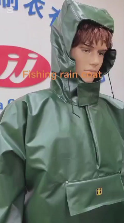 Ensemble Imperméable Spécial Pêche – Restez au Sec Même Sous Forte Pluie 🎣🌧️