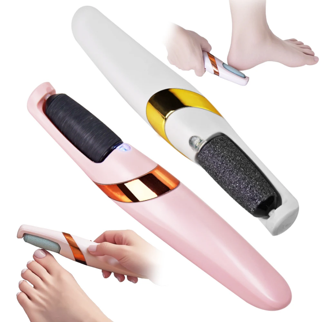 Râpe Électrique Rechargeable pour Pieds – Éliminateur de Callosités Flawless Pedi