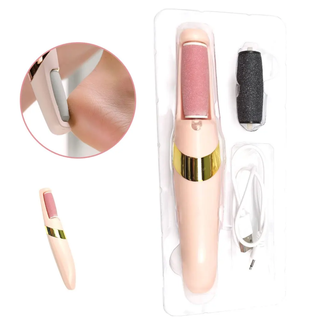 Râpe Électrique Rechargeable pour Pieds – Éliminateur de Callosités Flawless Pedi
